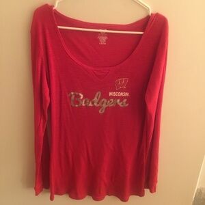 Wisconsin Badgers Long Sleeve Tshirt